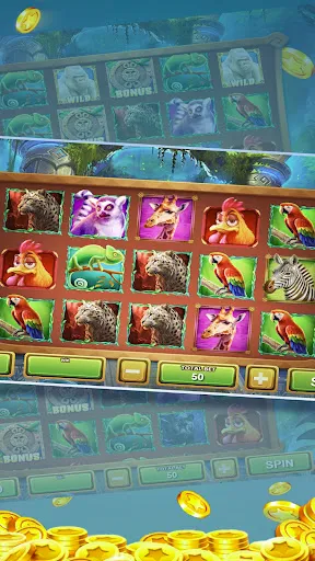 Скриншот 3 — 777 Wild Jungle Slots