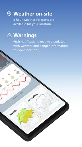 Скриншот 2 — MeteoSwiss