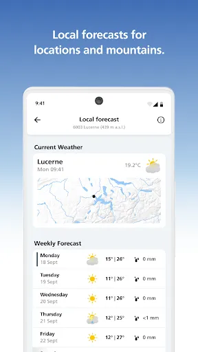 Скриншот 3 — MeteoSwiss