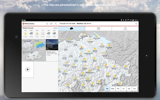 Скриншот 7 — MeteoSwiss