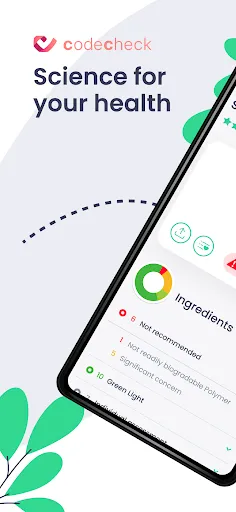 Скриншот 1 — CodeCheck: Product Scanner
