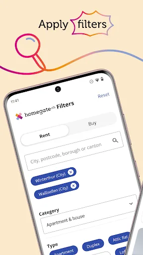 Скриншот 4 — Homegate - Real estate