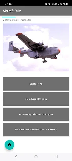 Скриншот 2 — Aircraft Quiz