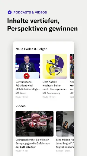 Скриншот 4 — NZZ Nachrichten