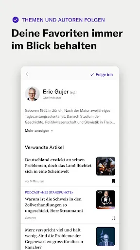 Скриншот 5 — NZZ Nachrichten
