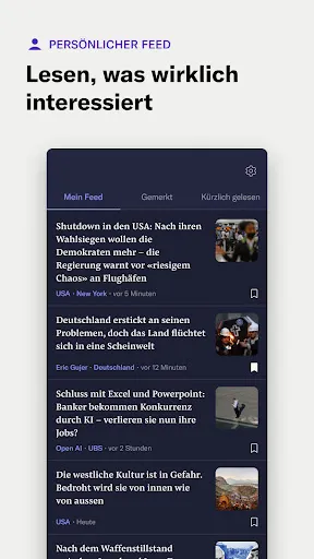 Скриншот 6 — NZZ Nachrichten