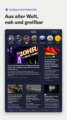Скриншот 8 — NZZ Nachrichten