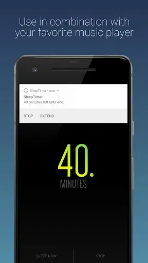 Скриншот 2 — Sleep Timer (Turn music off)