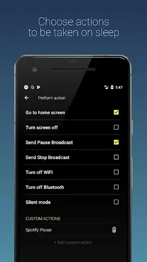 Скриншот 5 — Sleep Timer (Turn music off)