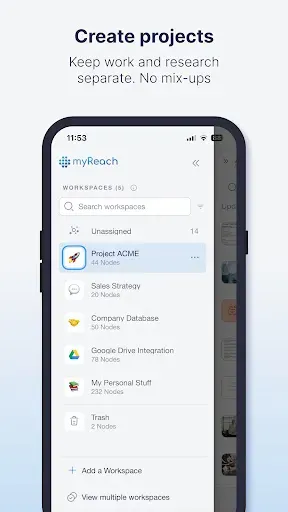 Скриншот 6 — myReach - AI Assistant