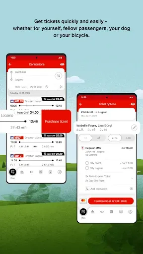Скриншот 3 — SBB Mobile