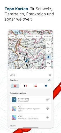 Скриншот 5 — White Risk - SLF Lawinen-App