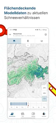 Скриншот 7 — White Risk - SLF Lawinen-App