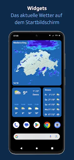 Скриншот 3 — SRF Meteo - Wetter Schweiz