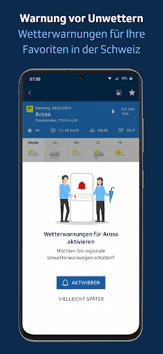 Скриншот 8 — SRF Meteo - Wetter Schweiz
