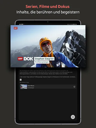 Скриншот 8 — Play SRF: Streaming TV & Radio