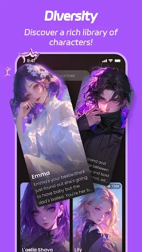 Скриншот 1 — Mimo: Connect with Characters