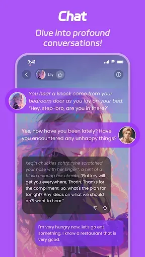 Скриншот 2 — Mimo: Connect with Characters