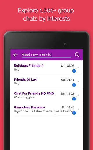 Скриншот 8 — Anonymous Chat Rooms, Dating
