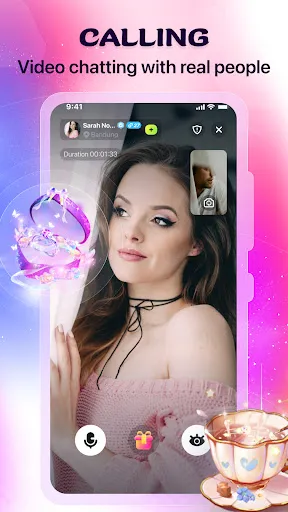Скриншот 3 — Kachi - Chat, Call & Party