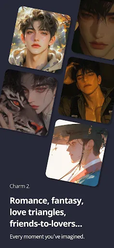 Скриншот 3 — Melting – AI Romance Chat