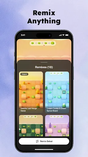 Скриншот 3 — Sekai: Создай · Remix · Играй