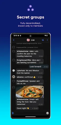 Скриншот 4 — SimpleX Chat