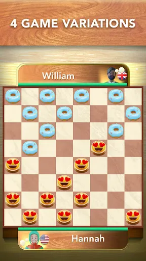 Скриншот 2 — Checkers Online & Offline Game