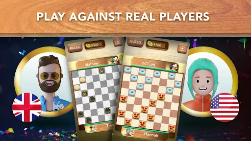 Скриншот 6 — Checkers Online & Offline Game