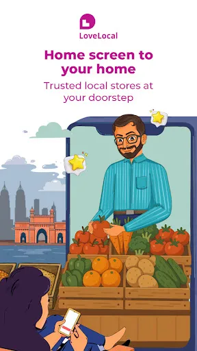 Скриншот 1 — LoveLocal: Grocery App