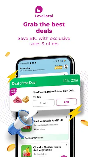 Скриншот 4 — LoveLocal: Grocery App