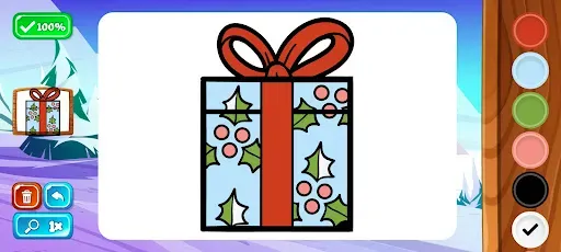 Скриншот 3 — Christmas Coloring Pages & Art
