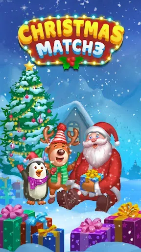 Скриншот 1 — Christmas Match Game - Puzzle