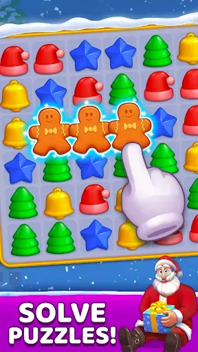 Скриншот 2 — Christmas Match Game - Puzzle