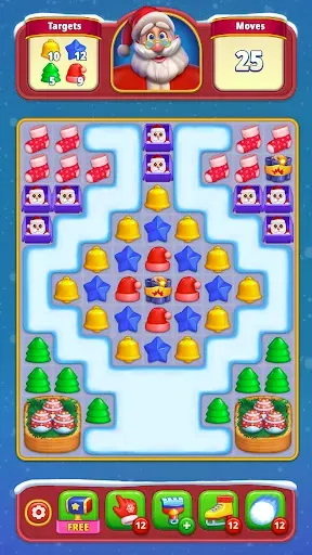 Скриншот 6 — Christmas Match Game - Puzzle