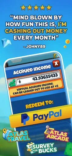 Скриншот 3 — ATLAS:EARTH - Fun Cashback
