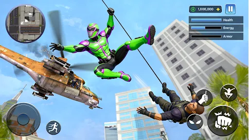 Скриншот 3 — Flying Warrior: City Legends