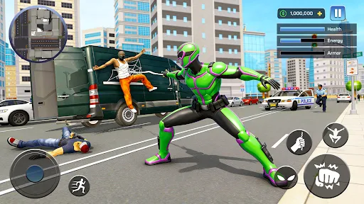 Скриншот 5 — Flying Warrior: City Legends