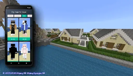 Скриншот 2 — Карты города для mcpe