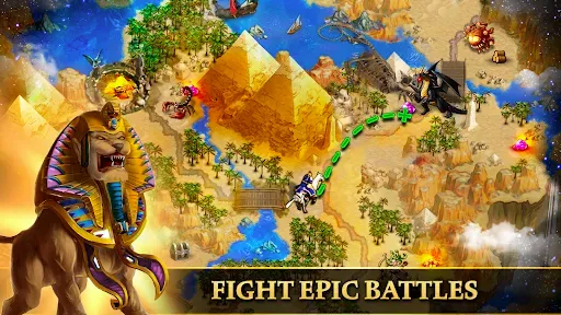 Скриншот 2 — Clash of Gods: Magic Kingdom