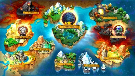 Скриншот 8 — Clash of Gods: Magic Kingdom