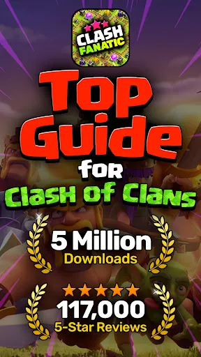 Скриншот 1 — Fanatic App for Clash of Clans