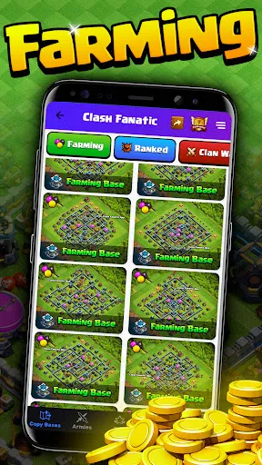 Скриншот 3 — Fanatic App for Clash of Clans