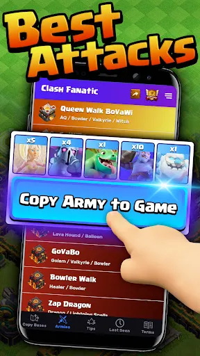 Скриншот 8 — Fanatic App for Clash of Clans