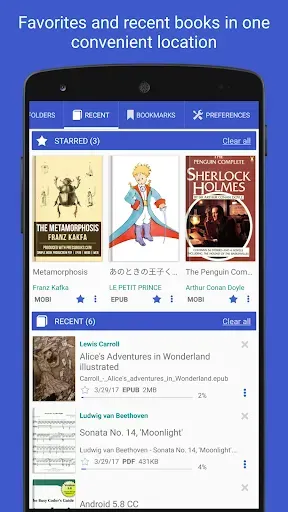 Скриншот 3 — PDF Reader - PDF, DJVU Viewer