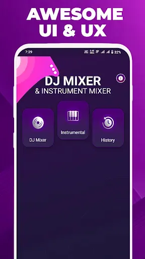 Скриншот 1 — DJ Mixer Studio & Instrumental