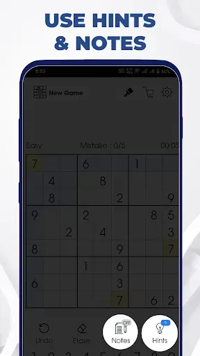 Скриншот 4 — Classic Sudoku Puzzle Premium