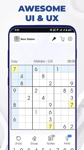 Скриншот 5 — Classic Sudoku Puzzle Premium