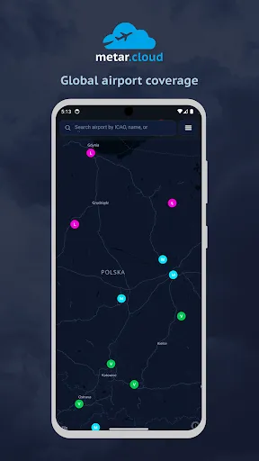 Скриншот 2 — METAR Cloud