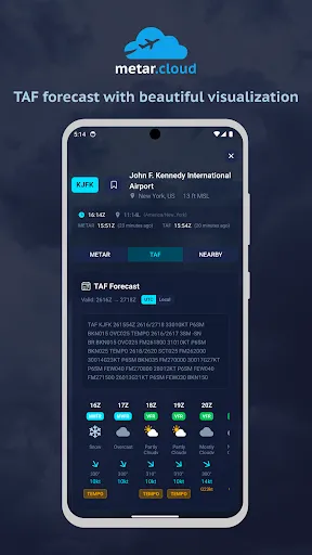 Скриншот 3 — METAR Cloud